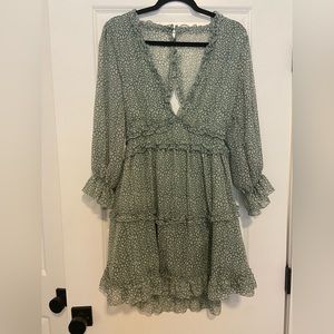 Sage dress